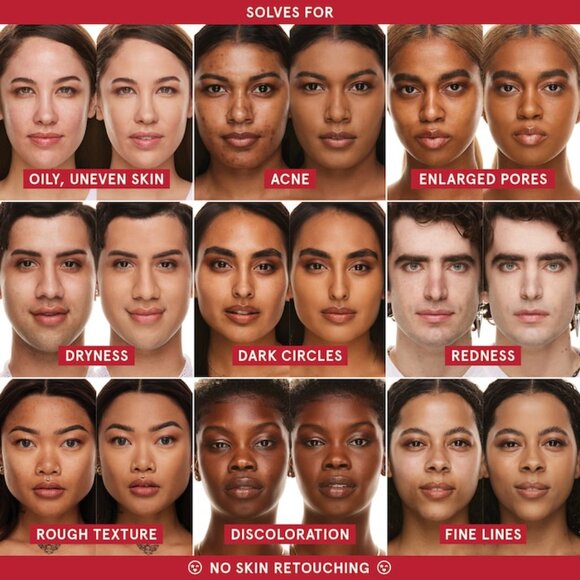 Dark 2 - ONE/SIZE by Patrick Starrr Turn Up the Base Blurring Foundation - Picture 7 of 9